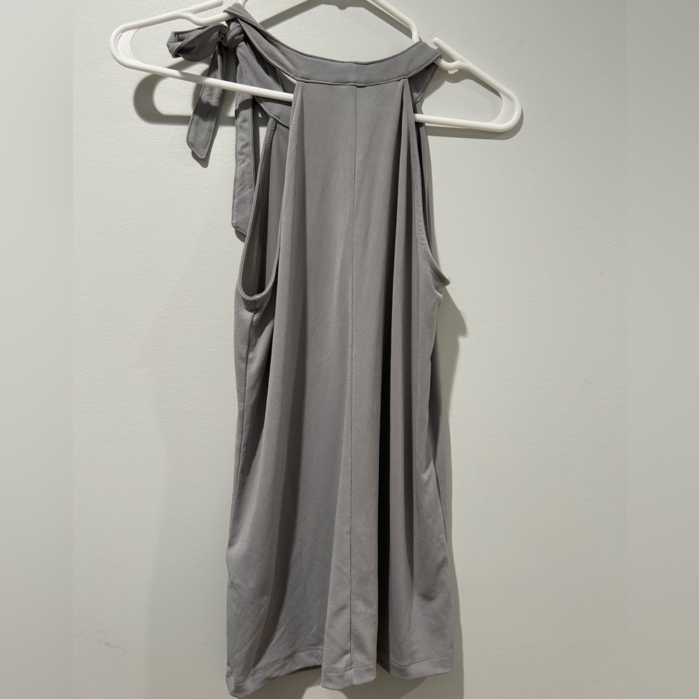 Banana Republic Gray Bow-Tie Tank Top - Picture 5 of 5
